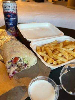 Great vegan meal deal  at What The Pitta in North West London