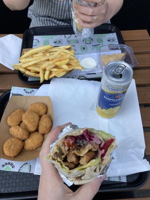   at What The Pitta in North West London