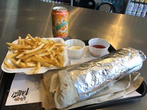 Vegan Doner Meal Deal  at What The Pitta in North West London