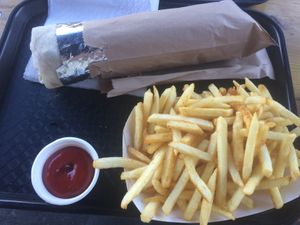 Meal plus Chips/ French Fries at What The Pitta in North West London