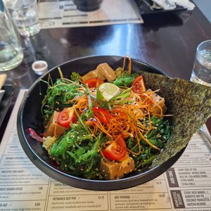 Wakame Salad With Tofu at Kuya Asian Pub in St Julians