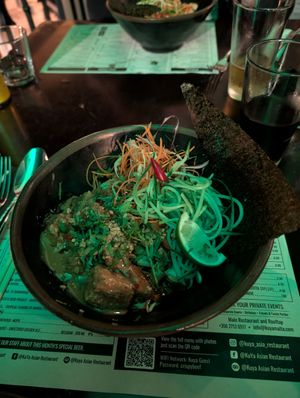 Bang Bang Tofu and Noodles at Kuya Asian Pub in St Julians