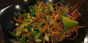 Vegan Noodles at Kuya Asian Pub in St Julians