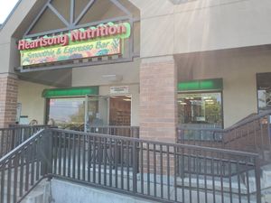 Outside at HeartSong Nutrition in Ashland