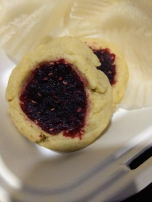Raspberry Shortbread Cookies $3 a piece at Murray Hillbilly in Jacksonville