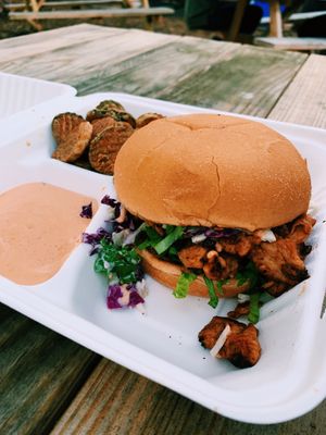 BBQ chickin  at Murray Hillbilly in Jacksonville