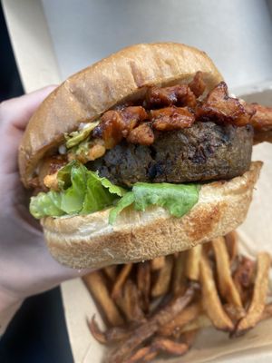 The “get Er done” burger  at Murray Hillbilly in Jacksonville