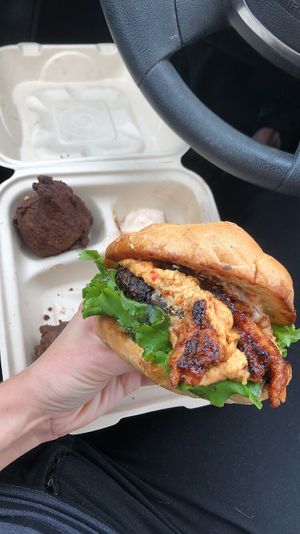 Get Er Done with hush puppy   at Murray Hillbilly in Jacksonville