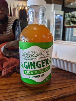 Kombucha from a local brewery at Murray Hillbilly in Jacksonville