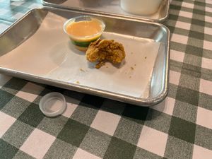 This was the amount of shrimp left once I was able to take a photo. at Murray Hillbilly in Jacksonville