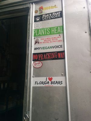 The truck - back door. at Murray Hillbilly in Jacksonville