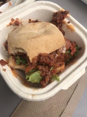 What in Tarnation Sloppy Joe Quinoa Sandwich at Murray Hillbilly in Jacksonville