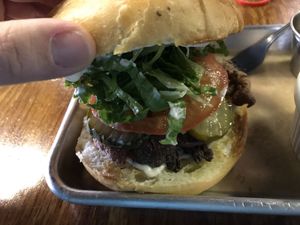 Spicy chickun fry , absolutely delicious at Murray Hillbilly in Jacksonville