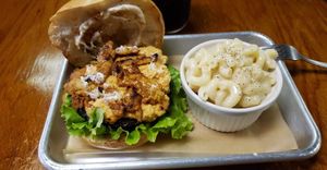 The get ur done and mac and cheese. Plus yummy desserts. at Murray Hillbilly in Jacksonville
