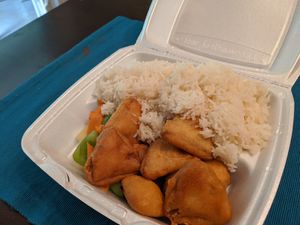 Sweet and sour kwachic at Asian Wind in Lexington