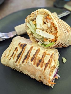 Tortilla Wrap Tofu 🌯 at Aleena - Food Stall in Koh Lanta