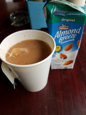 chai tea with almond milk  at Aleena - Food Stall in Koh Lanta