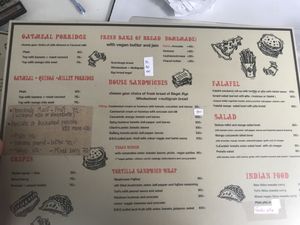 Vegan menu  at Aleena - Food Stall in Koh Lanta