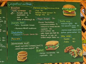 Vegan menu at Aleena - Food Stall in Koh Lanta