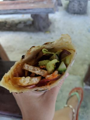 Tofu and tamarind Tortilla at Aleena - Food Stall in Koh Lanta