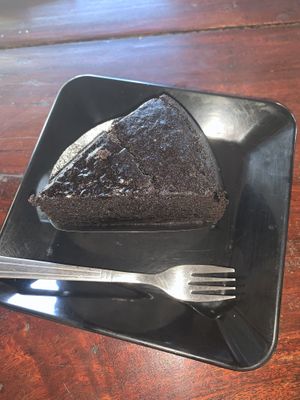 Vegan chocolate cake at Aleena - Food Stall in Koh Lanta