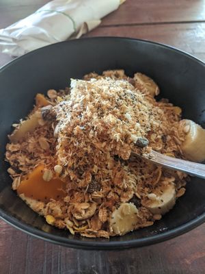 Meusli fruit and yogurt at Aleena - Food Stall in Koh Lanta