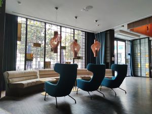 Lounge area at Wild Food in Granada