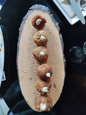 Croquettes at Wild Food in Granada