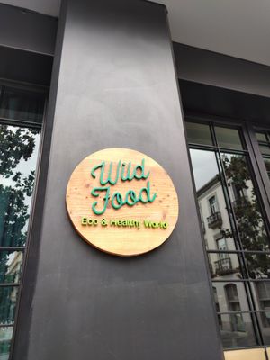 Sign at Wild Food in Granada