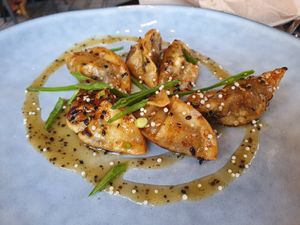Gyozas at Wild Food in Granada