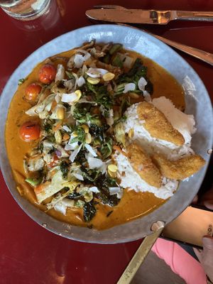 Thai Curry  at Wild Food in Granada