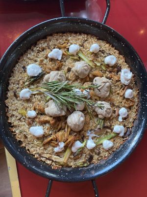 Risotto  at Wild Food in Granada