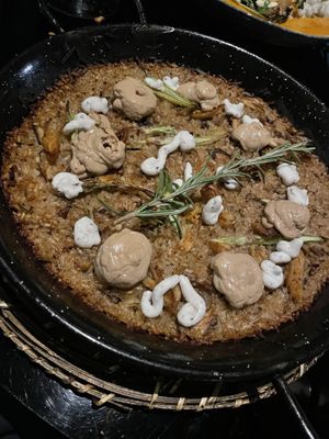 Oven-baked rice   at Wild Food in Granada