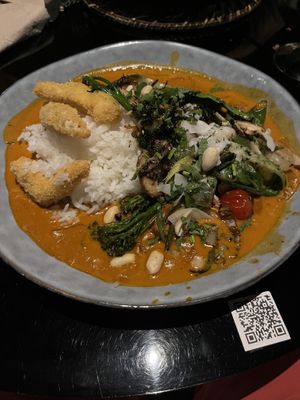 Red Curry  at Wild Food in Granada