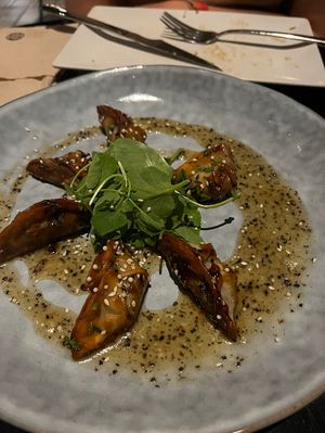 Gyozas  at Wild Food in Granada