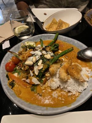 Red Curry (missing the spice)   at Wild Food in Granada