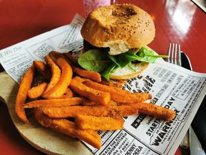 Wild burger at Wild Food in Granada