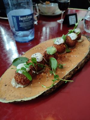 Croquettas at Wild Food in Granada