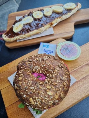 Bagel at Wild Food in Granada