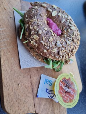 Bagel at Wild Food in Granada