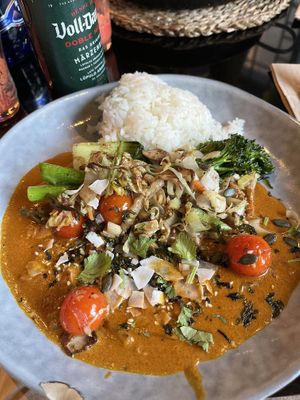 Red Curry  at Wild Food in Granada