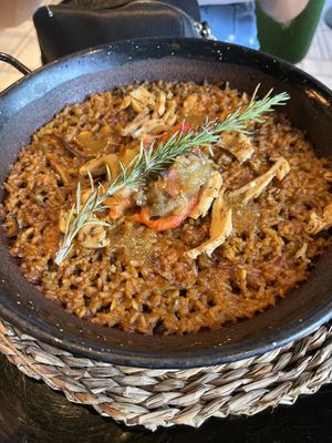 "Paella"  at Wild Food in Granada