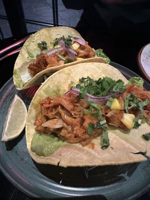 Jackfruit tacos   at Wild Food in Granada