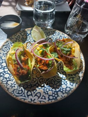 De mis favoritos los tacos! at Wild Food in Granada