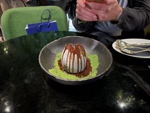 Dessert Chocolate Egg #Veganuary at Wild Food in Granada