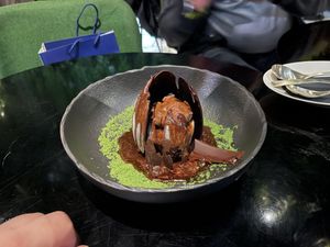 Dessert Chocolate Egg #Veganuary at Wild Food in Granada