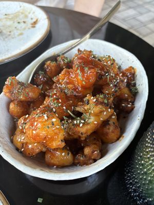 Glazed cauliflower (KFC)  at Wild Food in Granada