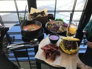 A really delicious lunch!! at Wild Food in Granada