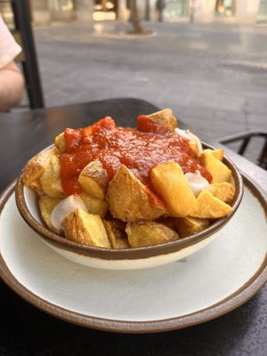 Patatas bra as   at Wild Food in Granada