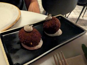 Croquettas at Wild Food in Granada